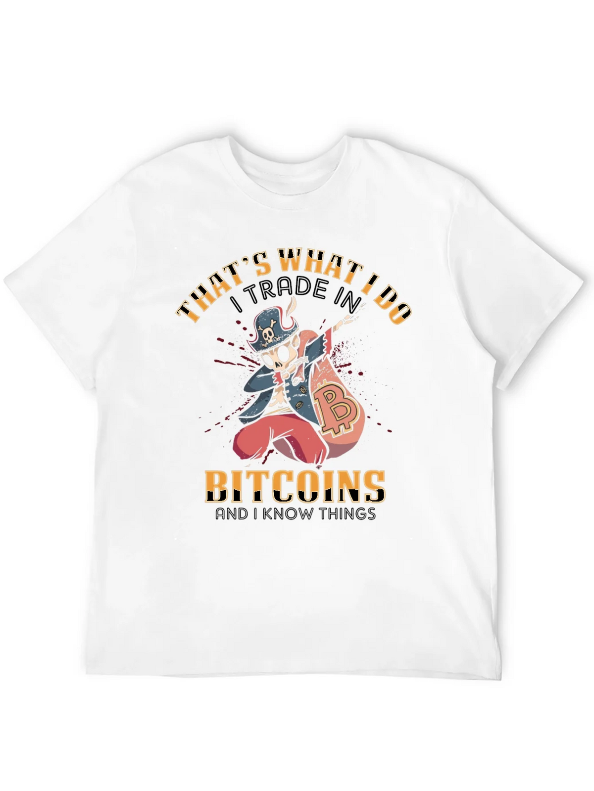 Bitcoin Trader T-Shirt Crypto Design Tee product image 10