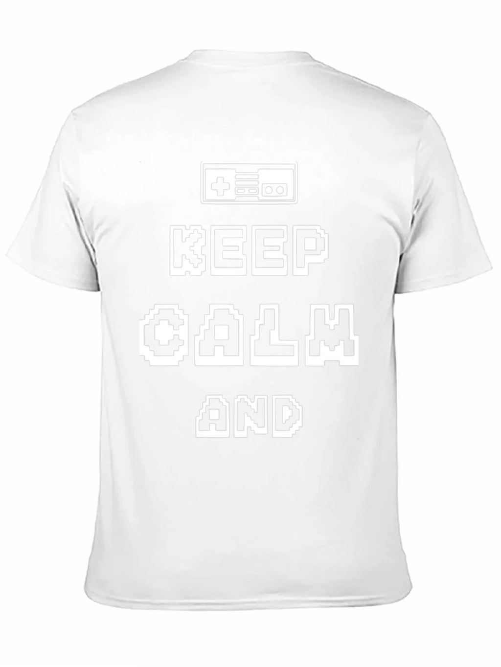 Keep Calm Gamer Black T-Shirt product image 10