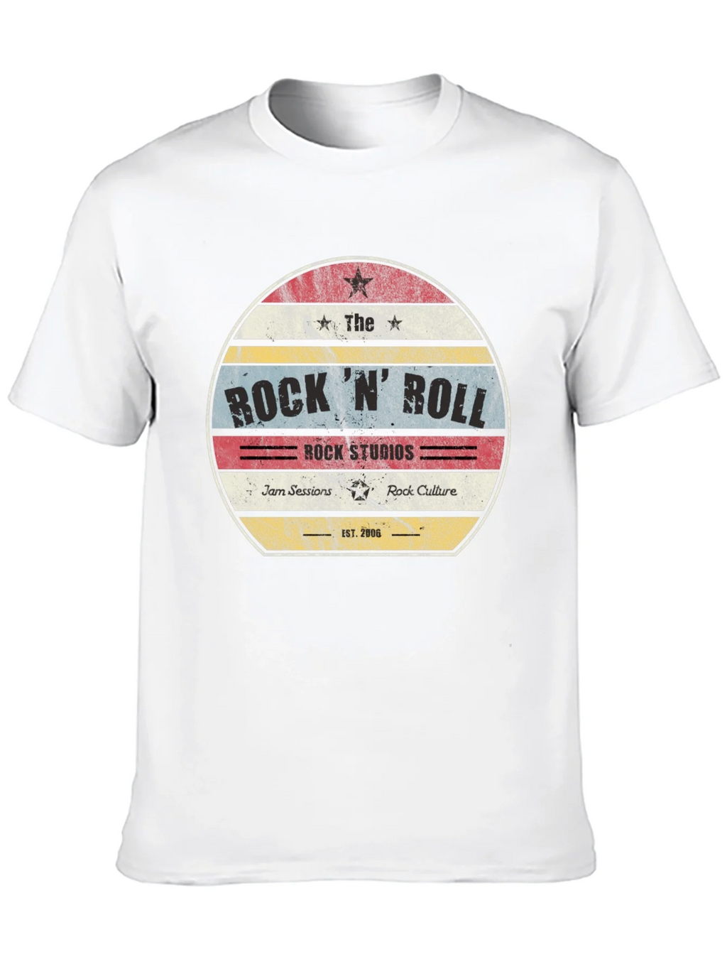 Rock N Roll Vintage Graphic T-Shirt product image 3