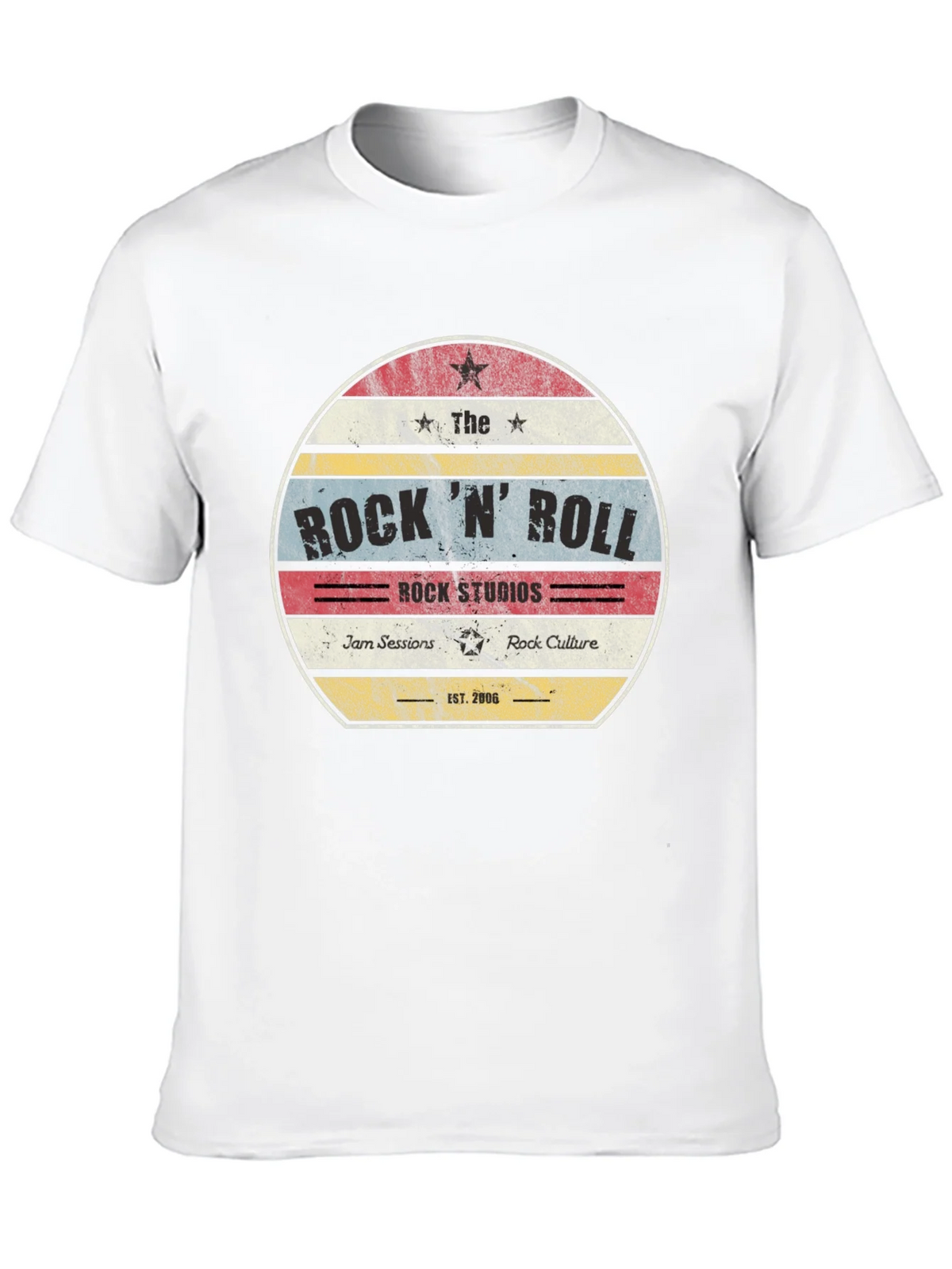 Rock N Roll Vintage Graphic T-Shirt product image 3