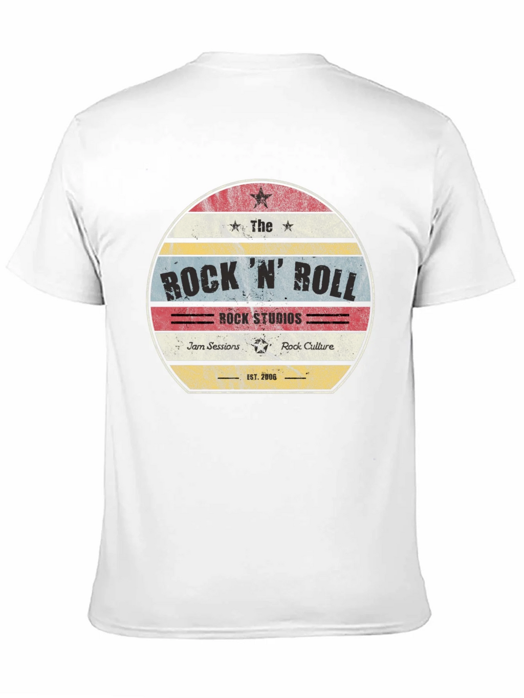 Rock N Roll Vintage Graphic T-Shirt product image 4