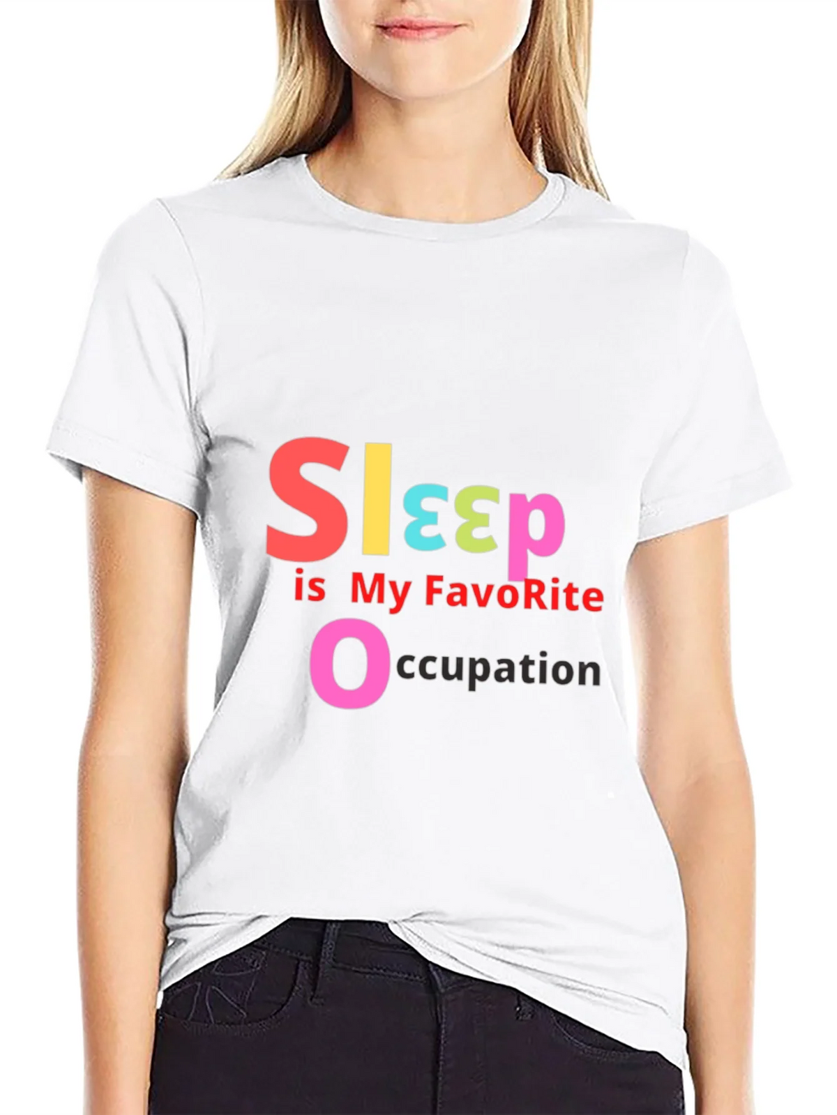 Sleep is My Favorite Occupation - Graphic T-Shirt product image 4