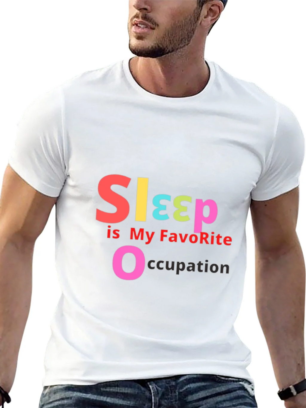Sleep is My Favorite Occupation - Graphic T-Shirt product image 8