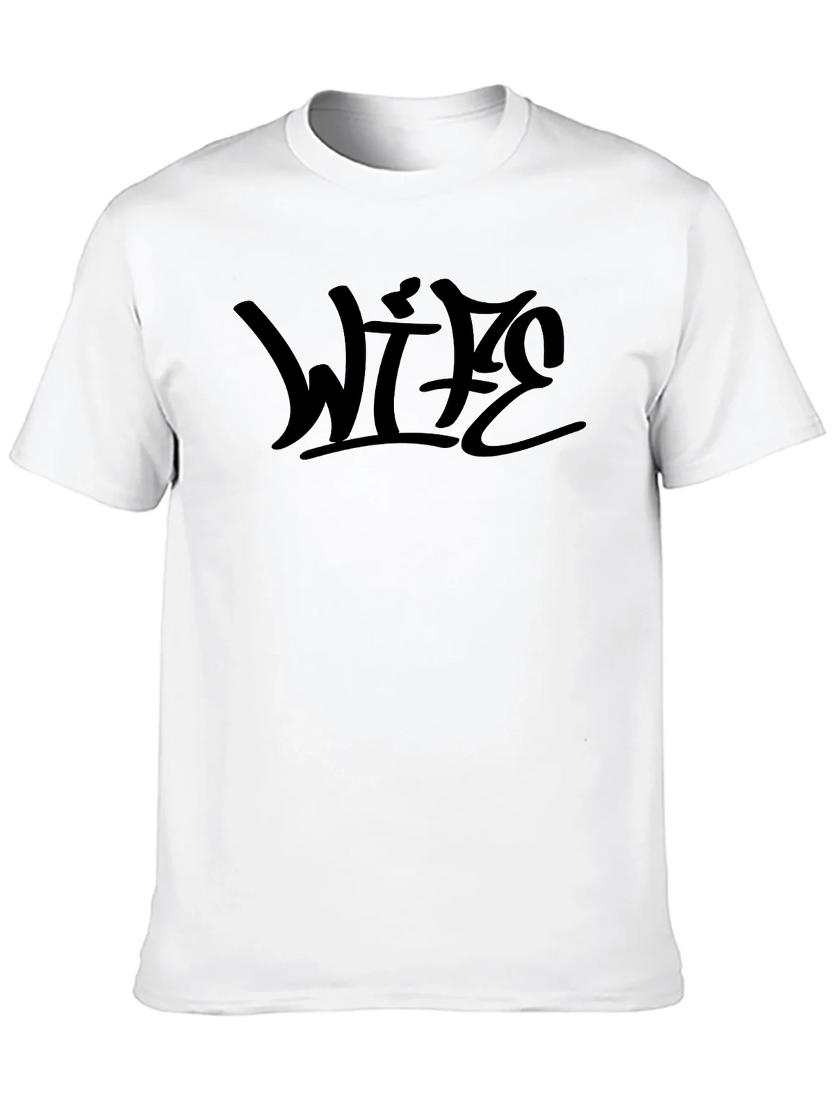 Wife Graphic Black T-Shirt product image 9
