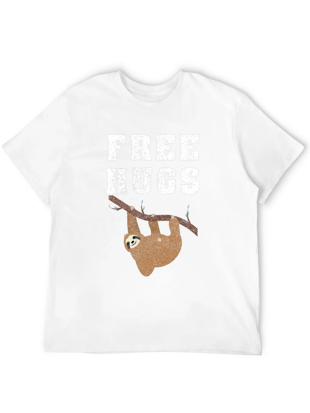 Free Hugs Sloth Graphic Tee Shirt product image 11