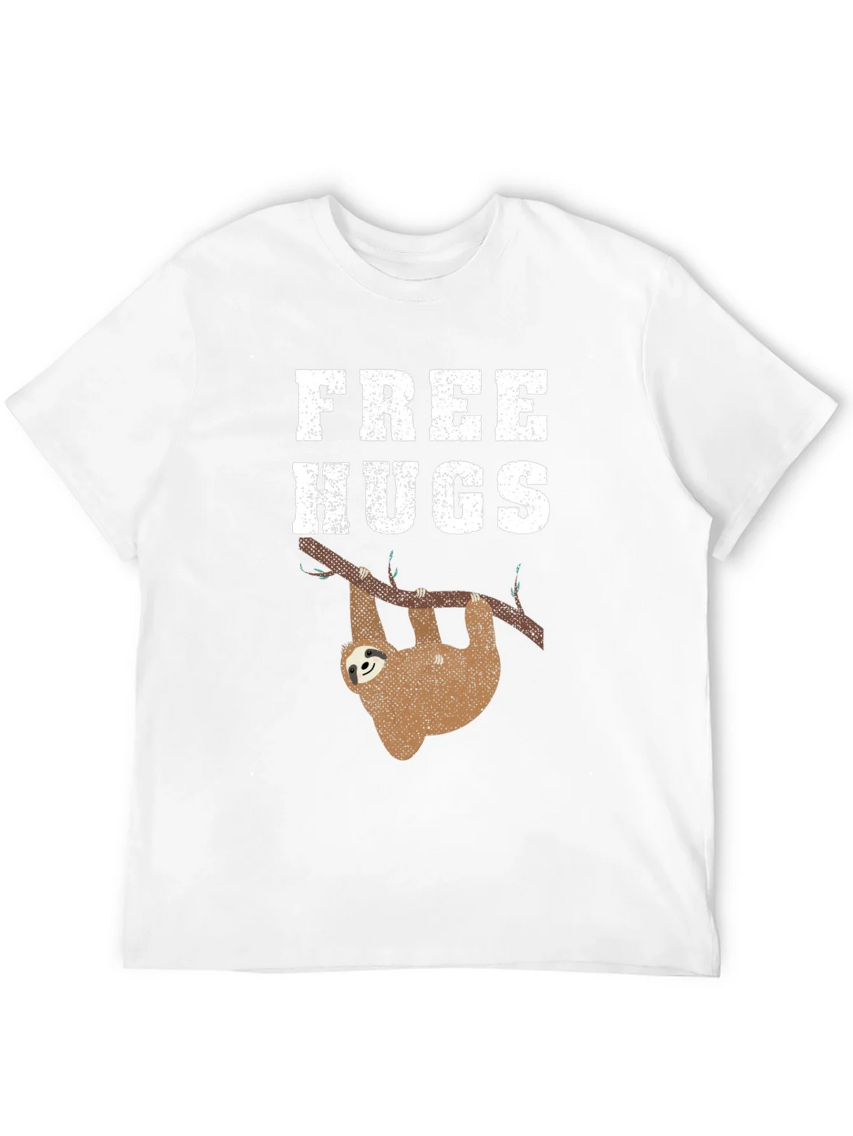 Free Hugs Sloth Graphic Tee Shirt product image 11