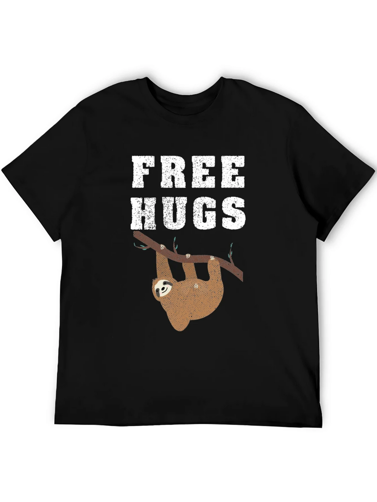 Free Hugs Sloth Graphic Tee Shirt product image 5