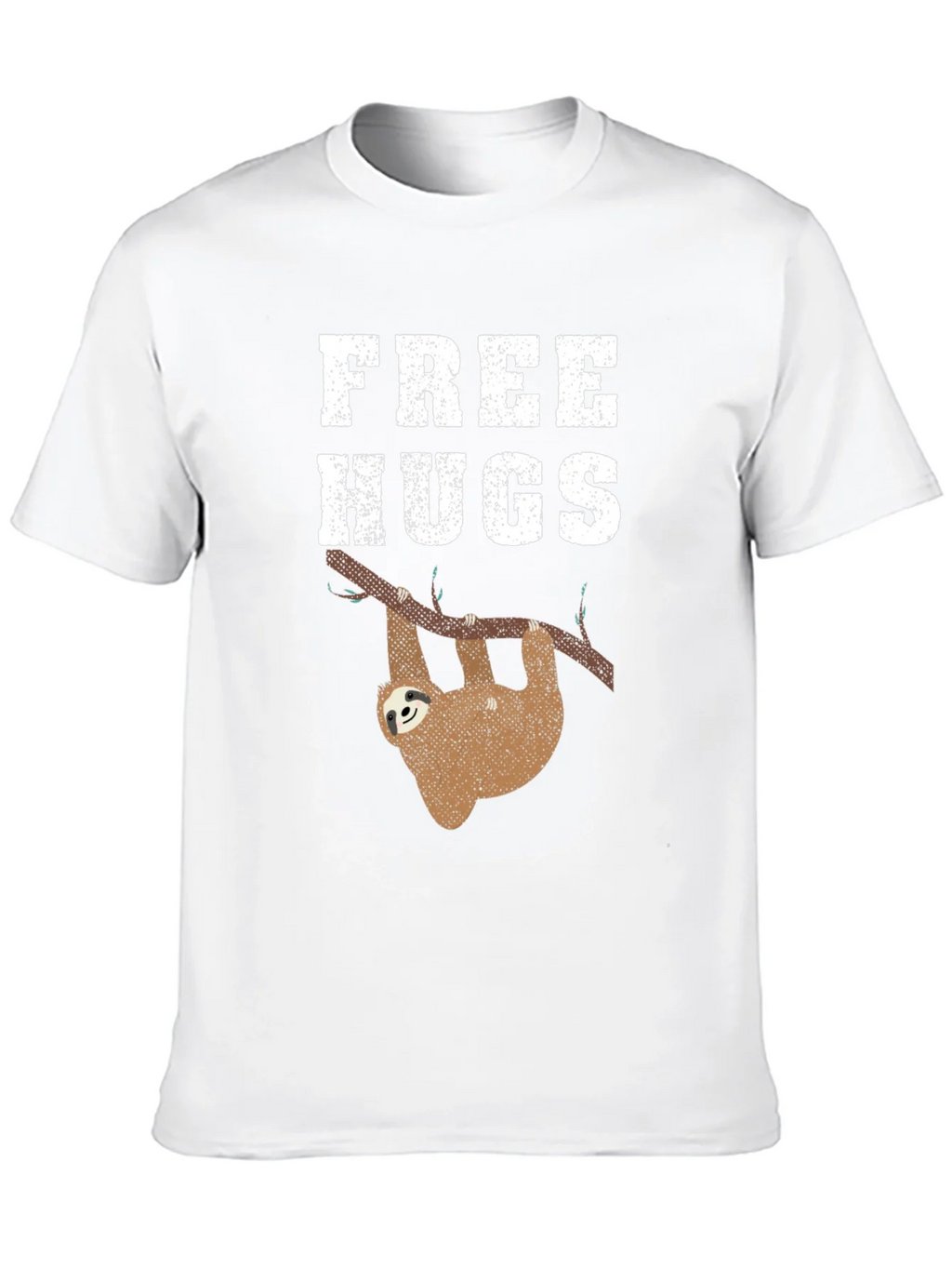Free Hugs Sloth Graphic Tee Shirt product image 9