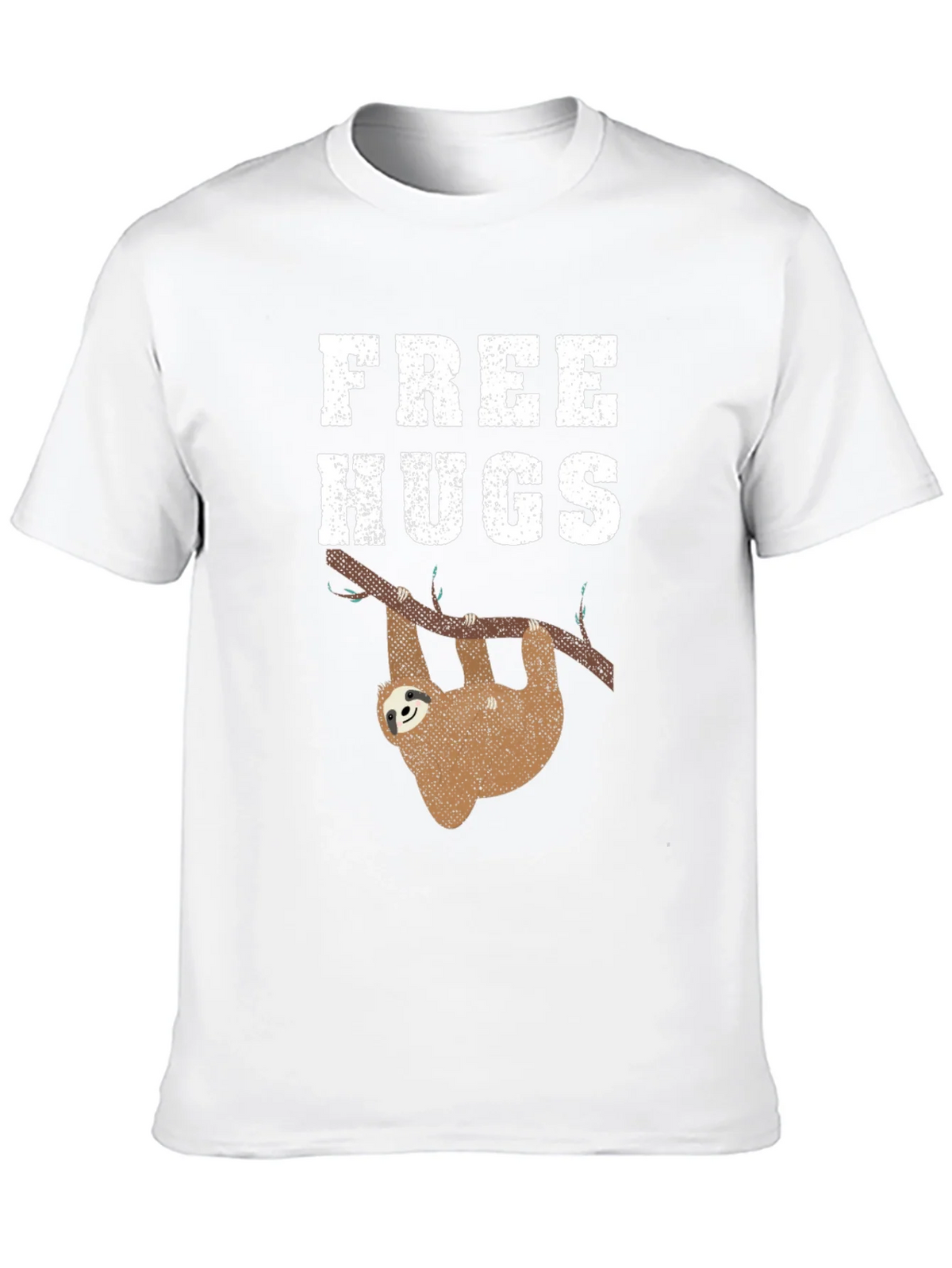 Free Hugs Sloth Graphic Tee Shirt product image 9