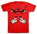 Retro 5 Raging Bull Rage Face Shirt