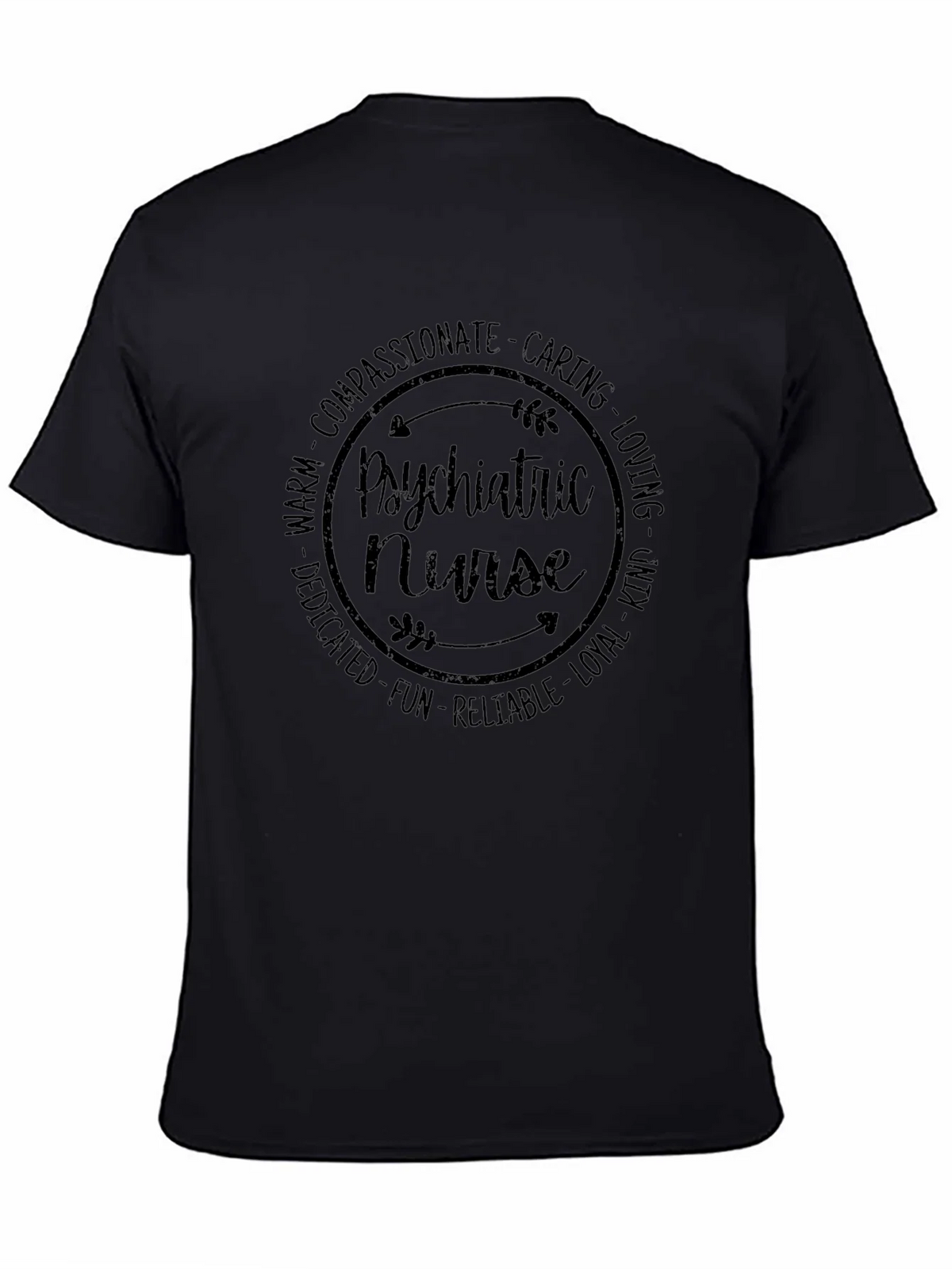 Psychiatric Nurse T-Shirt - Compassionate Caring Design product image 3