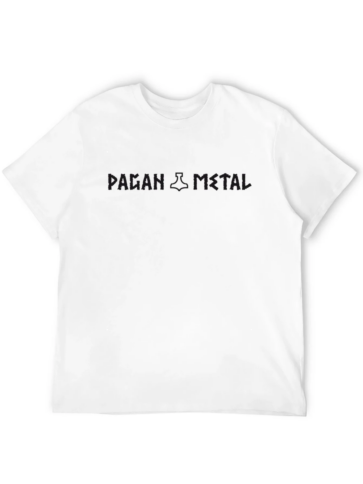 Black Graphic T-Shirt with Rune Detail product image 7