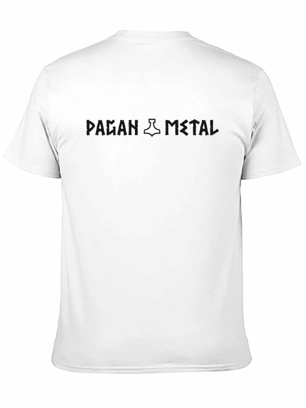 Black Graphic T-Shirt with Rune Detail product image 6