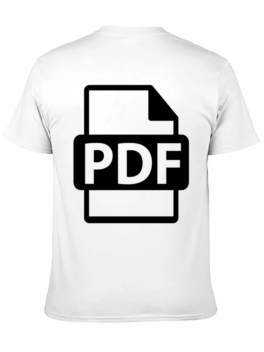 PDF File Graphic T-Shirt - Document Design Tee product image 10