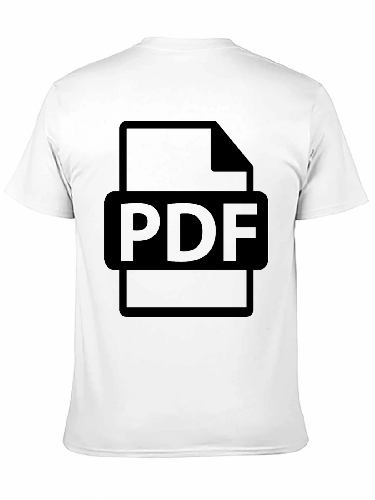PDF File Graphic T-Shirt - Document Design Tee product image 10
