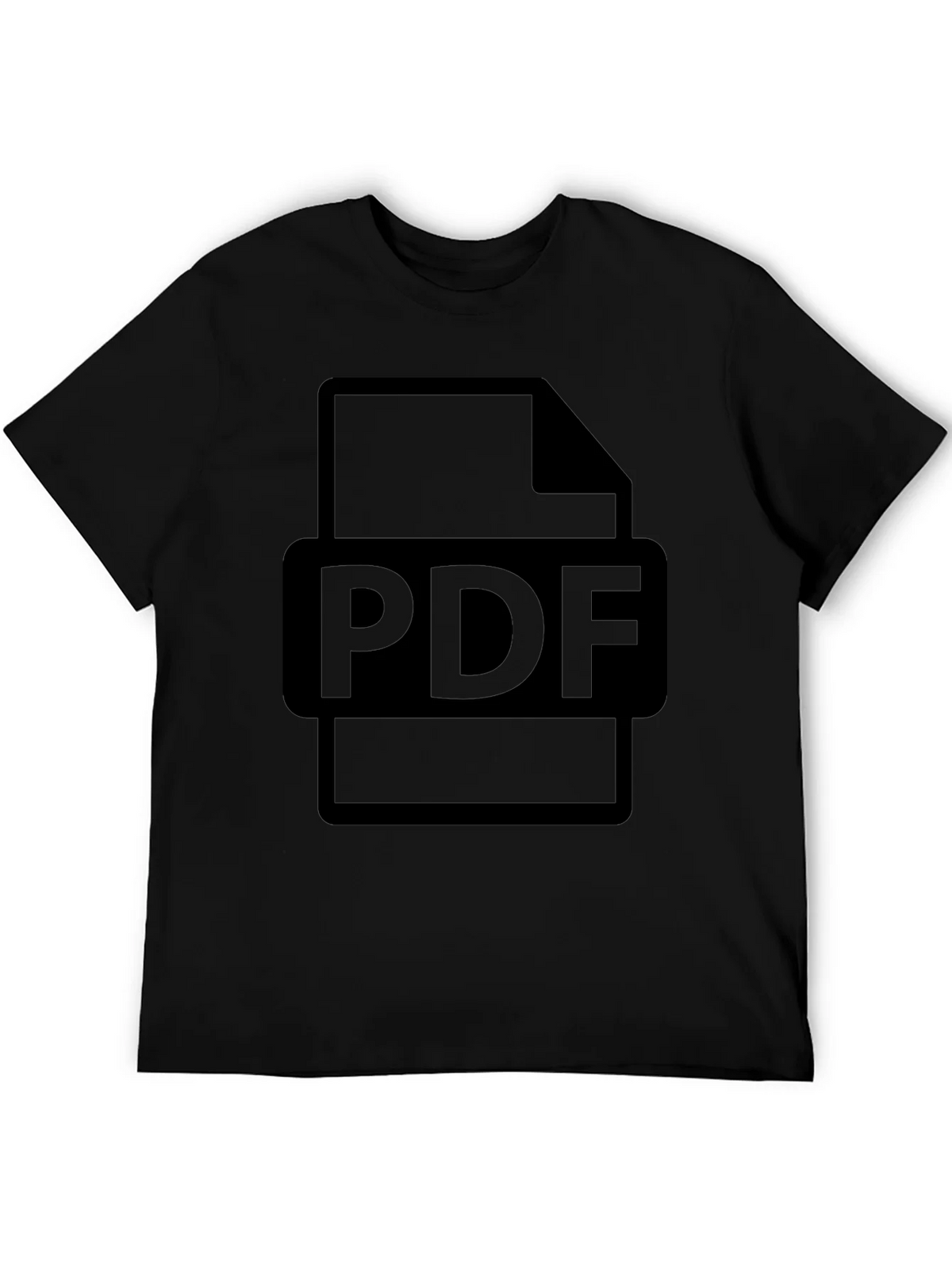 PDF File Graphic T-Shirt - Document Design Tee product image 5