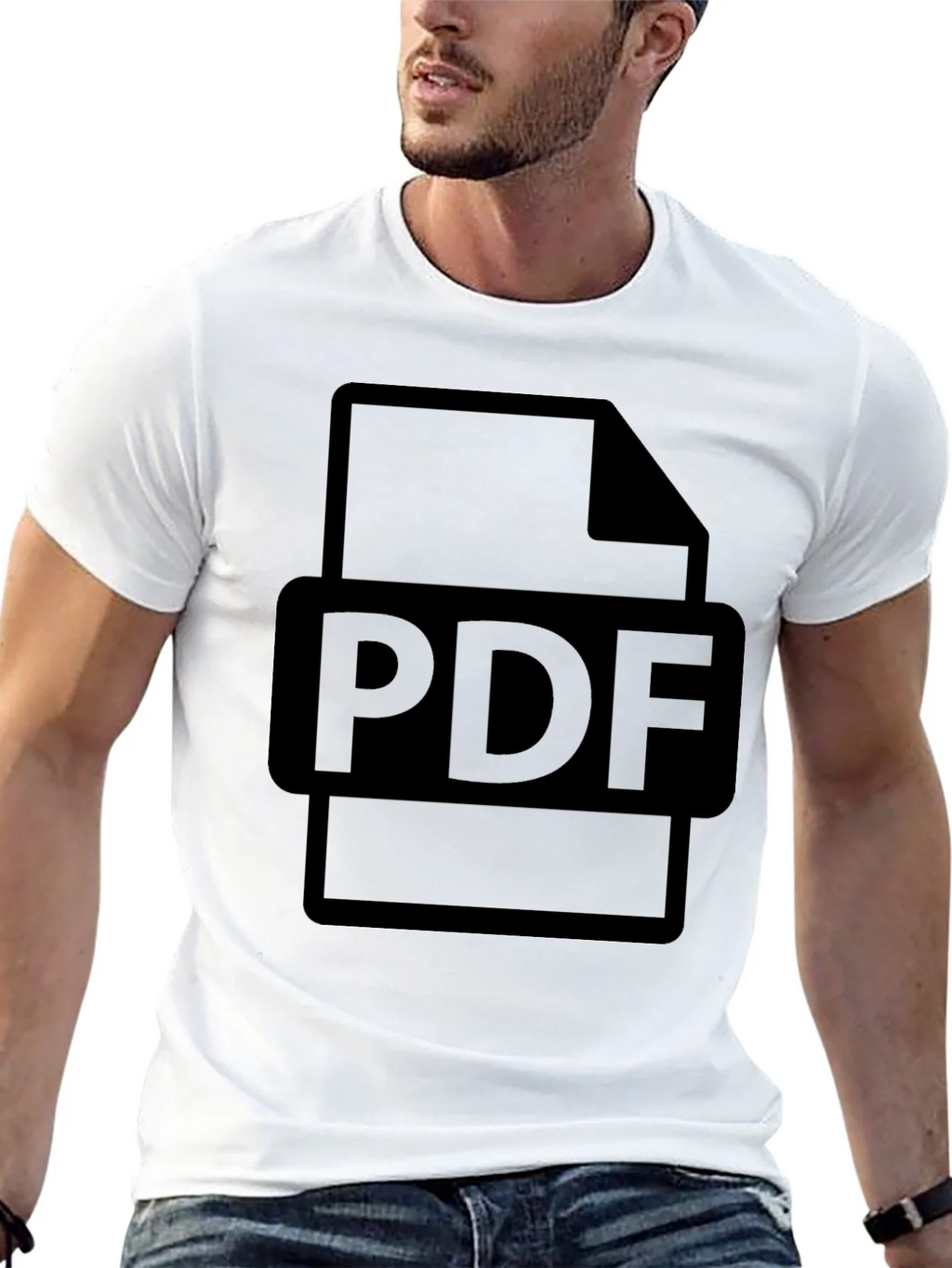 PDF File Graphic T-Shirt - Document Design Tee product image 12