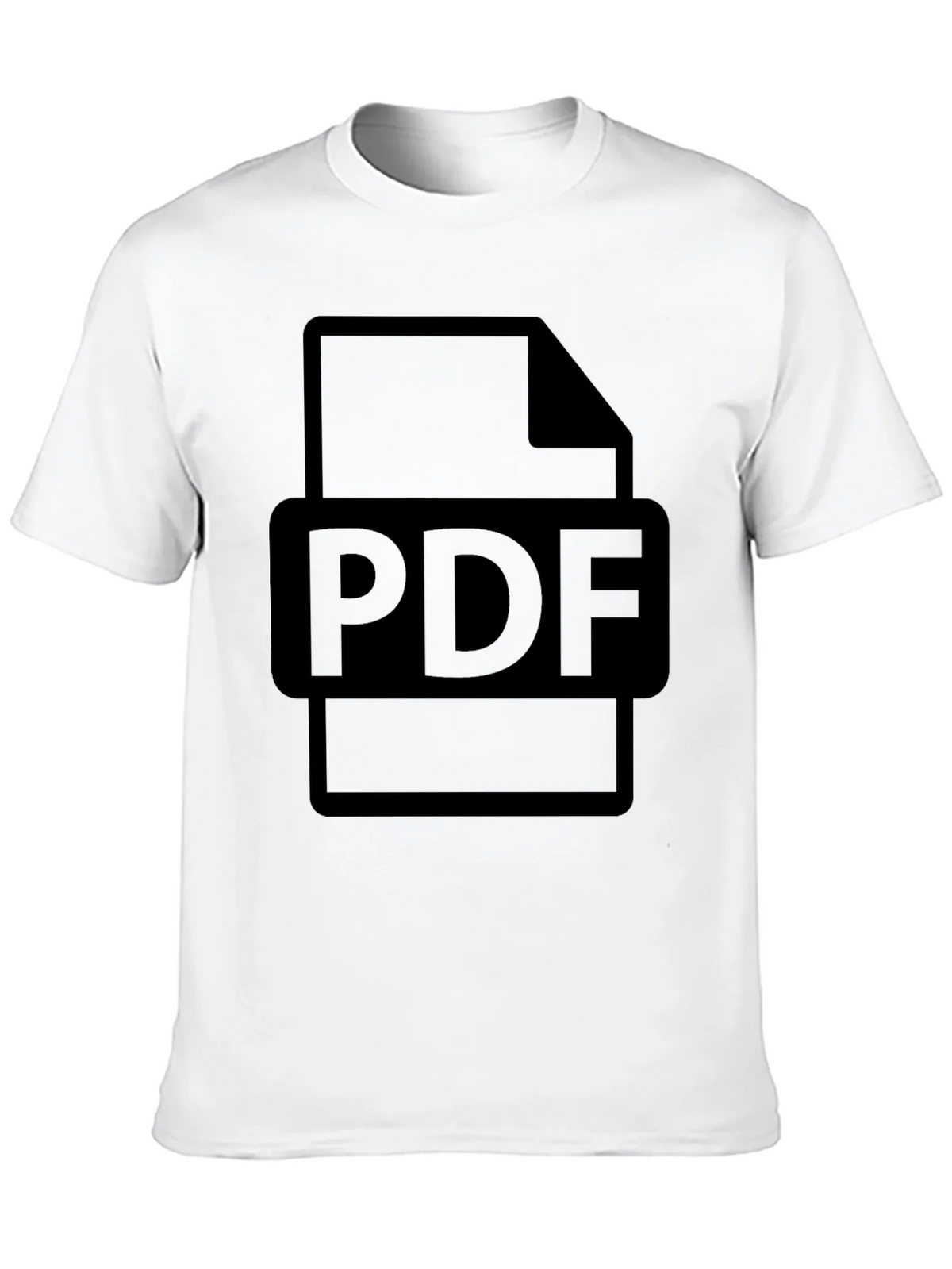 PDF File Graphic T-Shirt - Document Design Tee product image 9