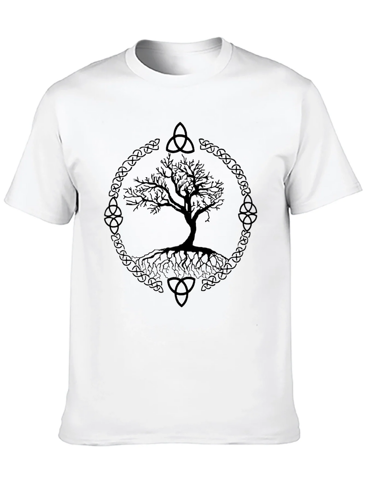 Celtic Tree of Life Graphic Tee - Unisex Black T-Shirt product image 9