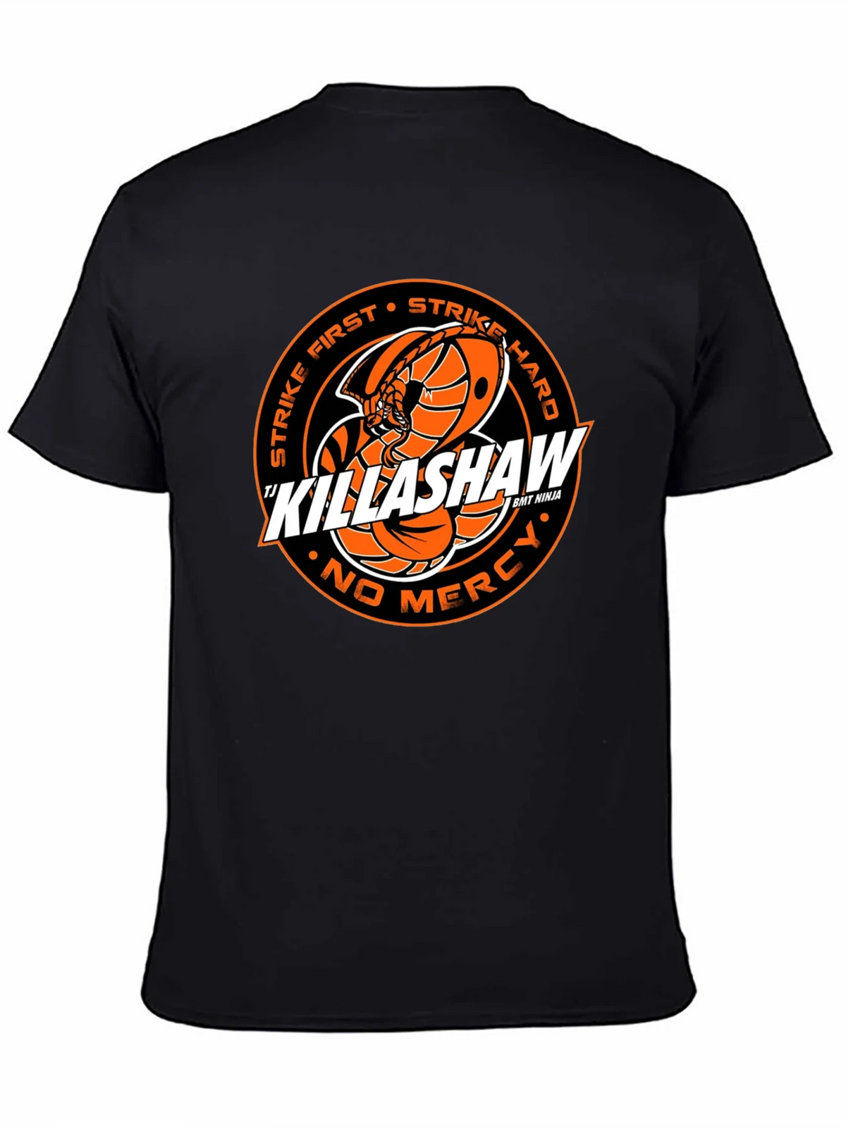 Cobra Kai Killashaw T-Shirt - Strike First Hard No Mercy product image 2