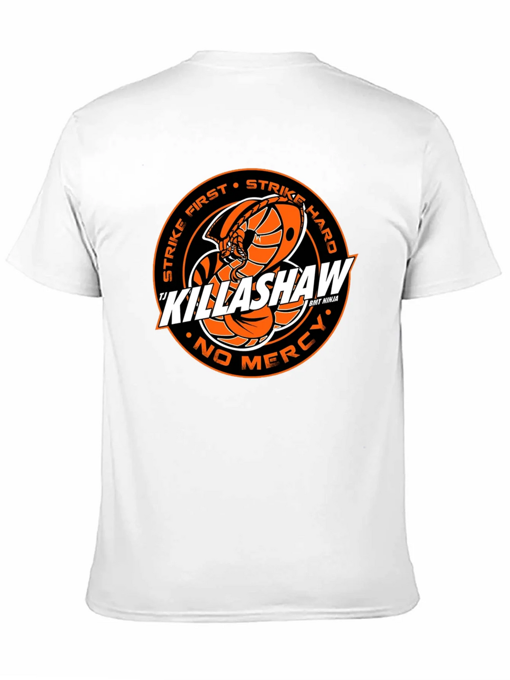 Cobra Kai Killashaw T-Shirt - Strike First Hard No Mercy product image 6