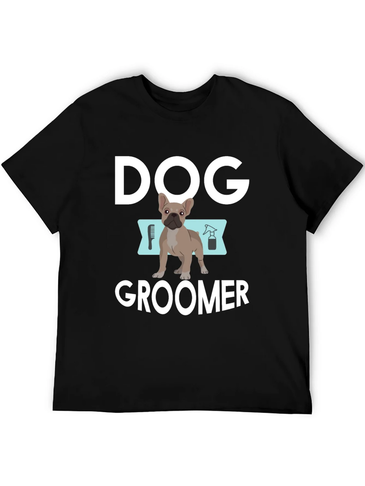 Dog Groomer T-Shirt - Unisex Black Cotton Tee product image 3