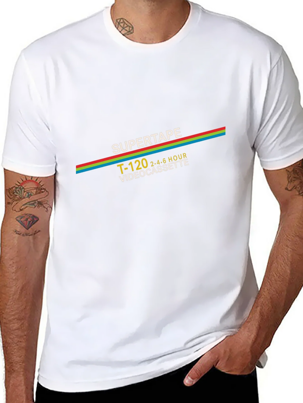Retro Supertape T-Shirt product image 4