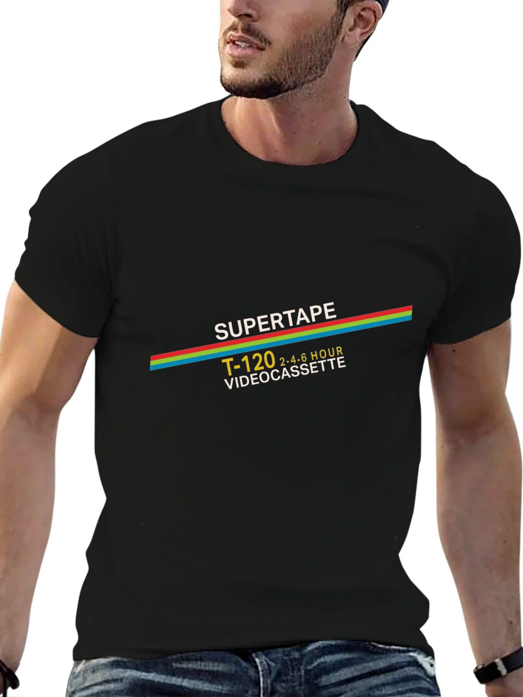 Retro Supertape T-Shirt product image 3