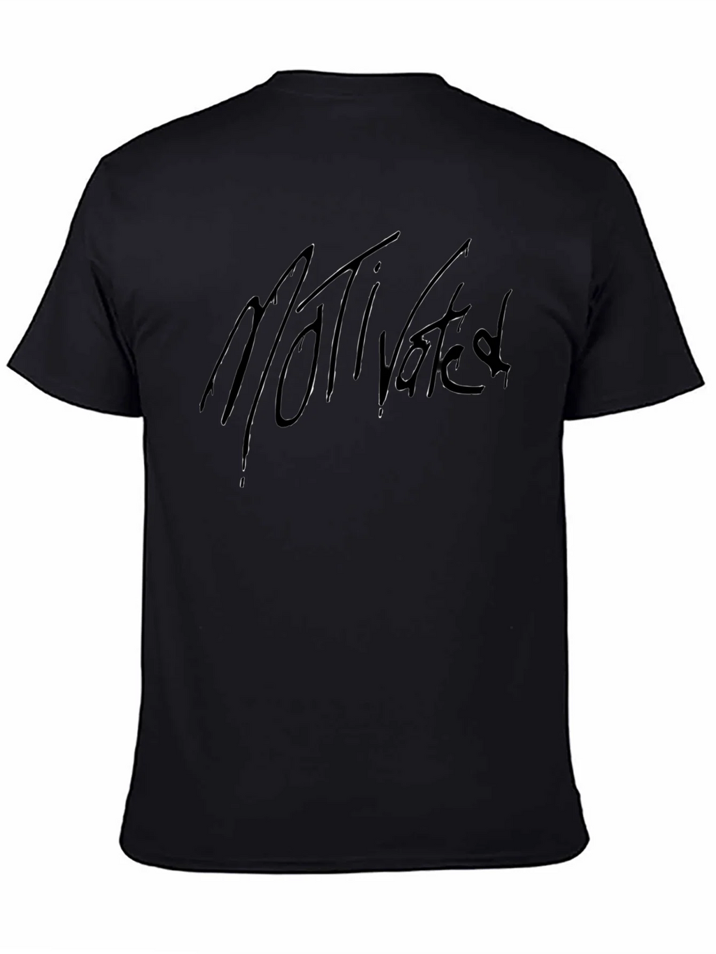Motivated Black T-Shirt product image 2