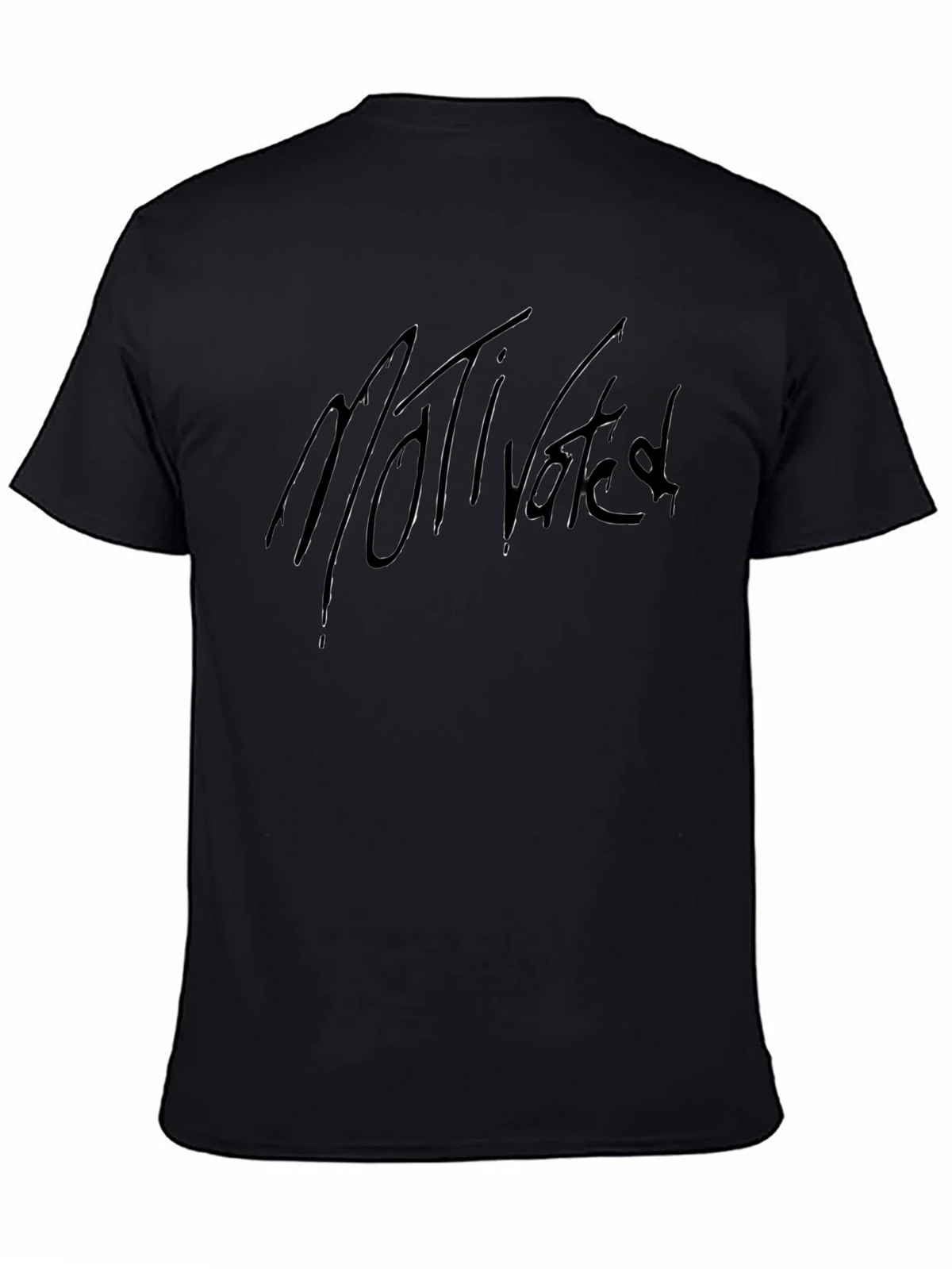 Motivated Black T-Shirt product image 2