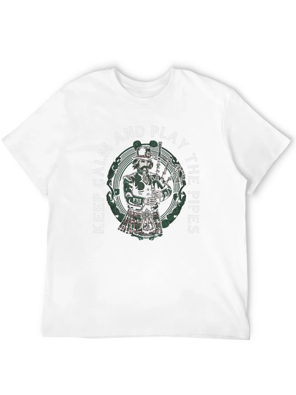 Keep Calm and Play the Pipes T-Shirt product image 11