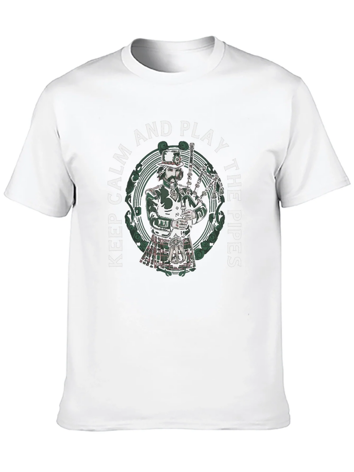 Keep Calm and Play the Pipes T-Shirt product image 9