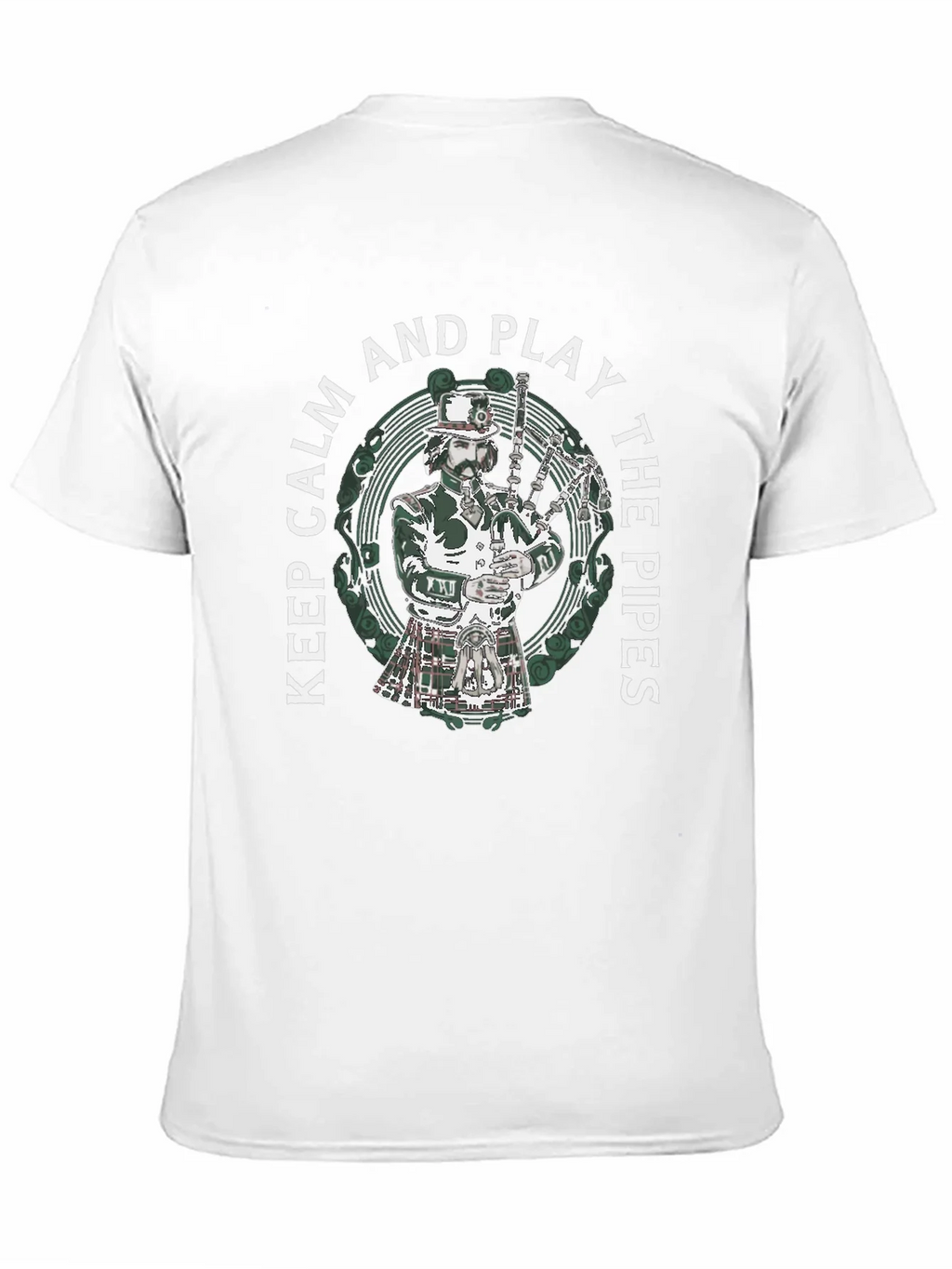 Keep Calm and Play the Pipes T-Shirt product image 10