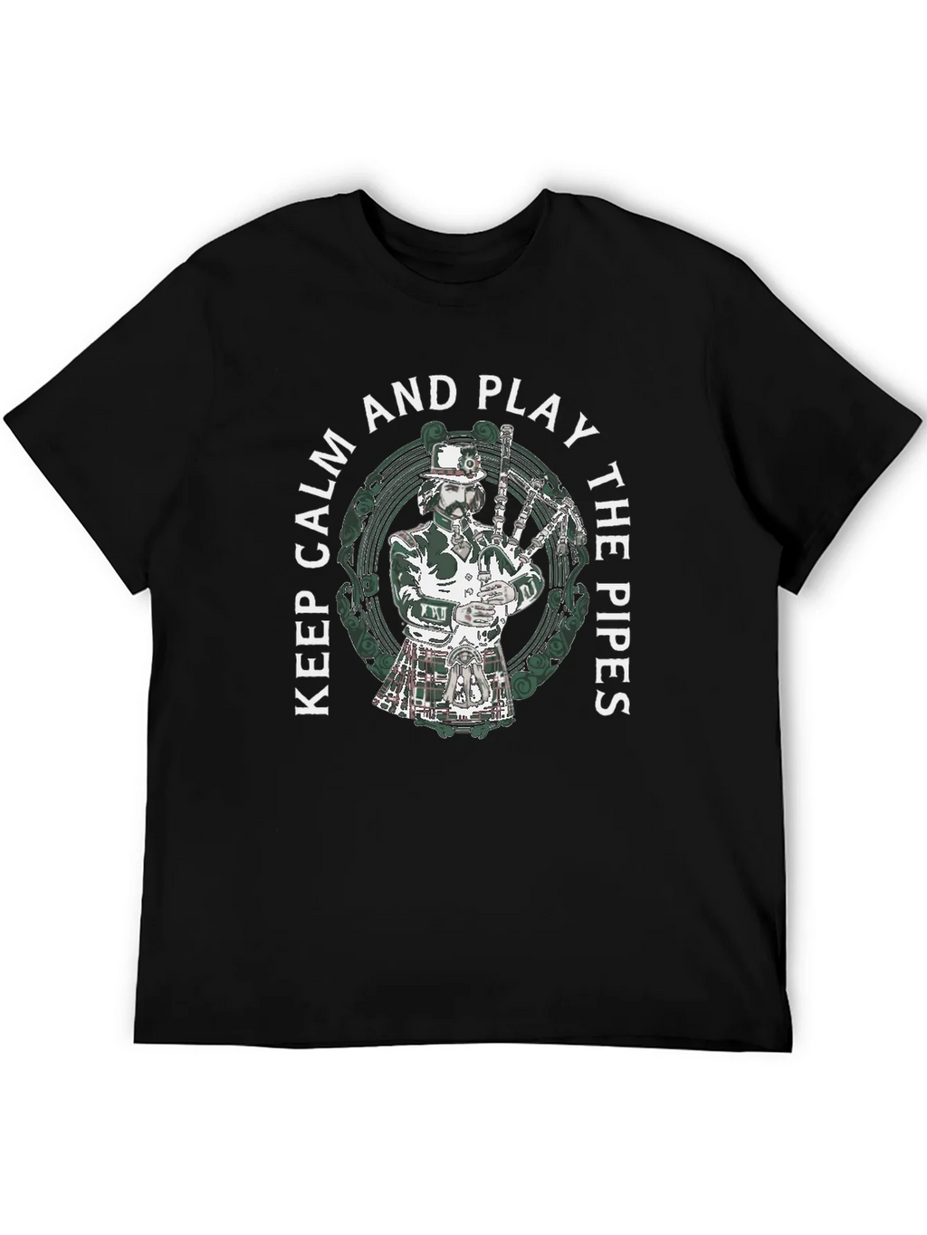 Keep Calm and Play the Pipes T-Shirt product image 5