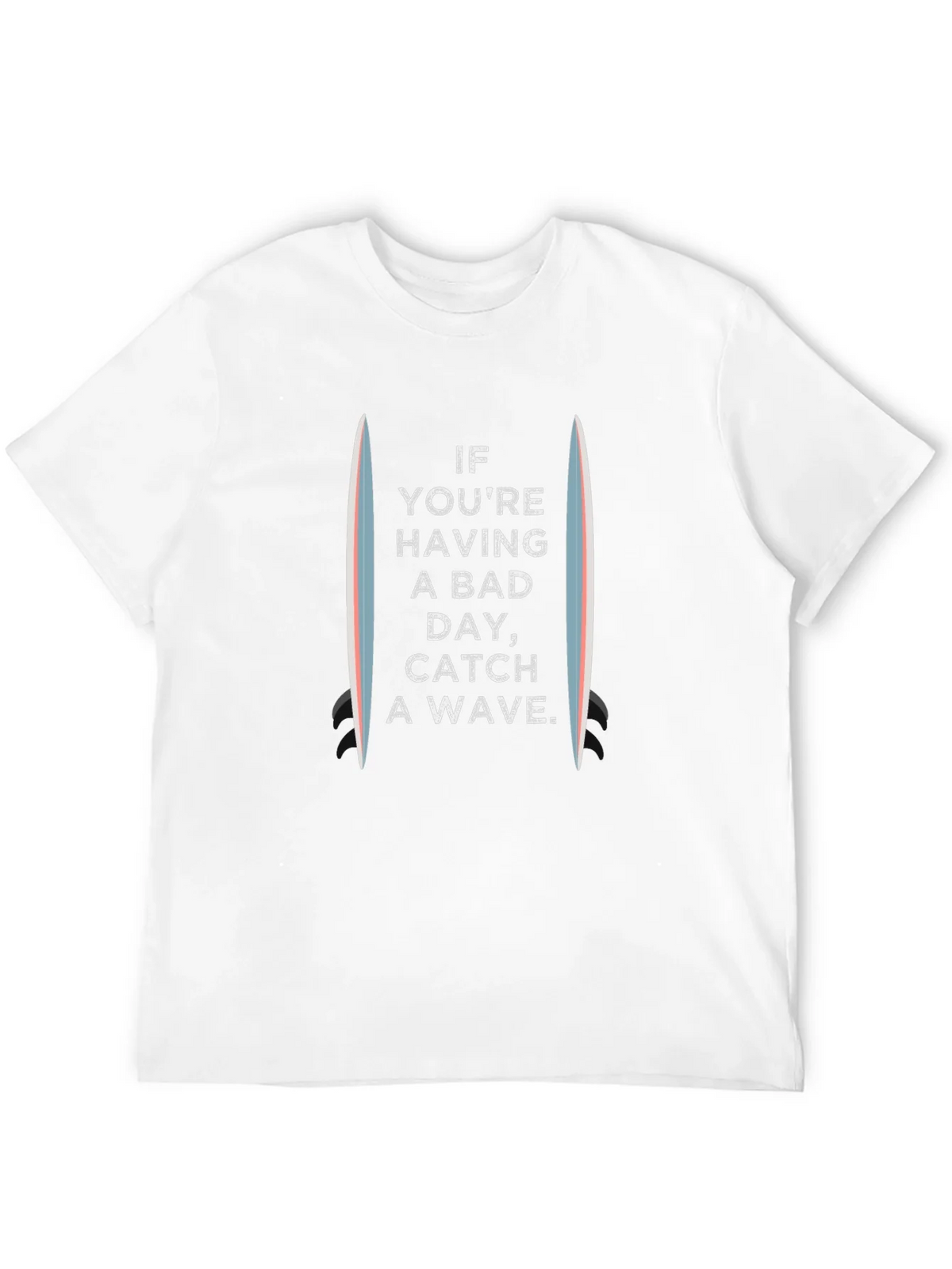 Catch a Wave Graphic Tee - Surfboard Design product image 11