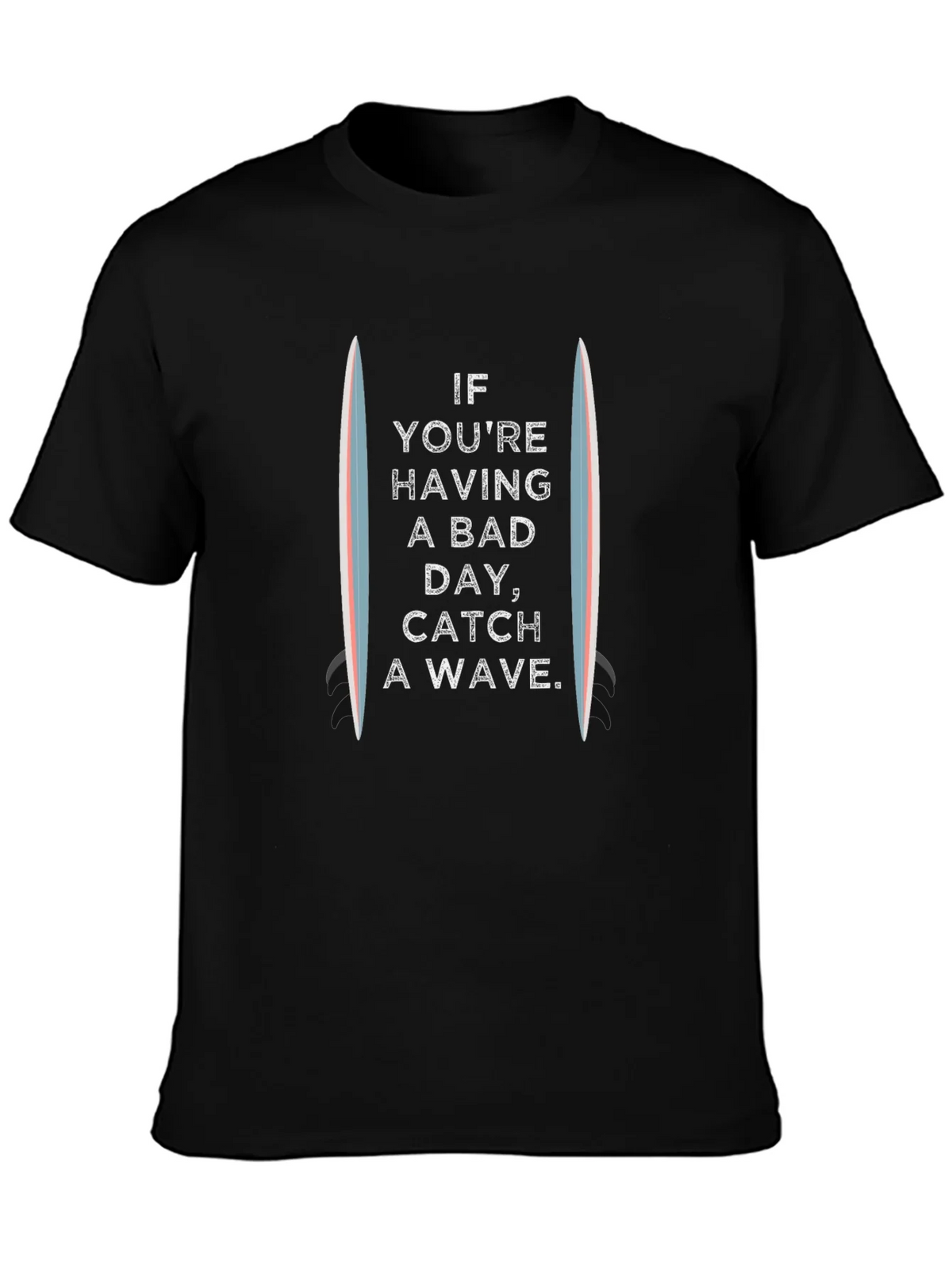 Catch a Wave Graphic Tee - Surfboard Design product image 3