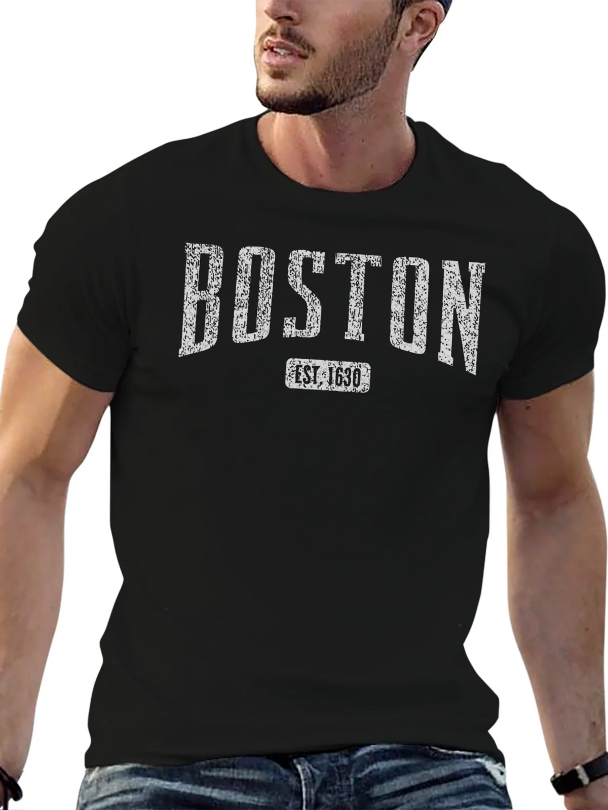 Boston EST 1630 Graphic T-Shirt product image 6