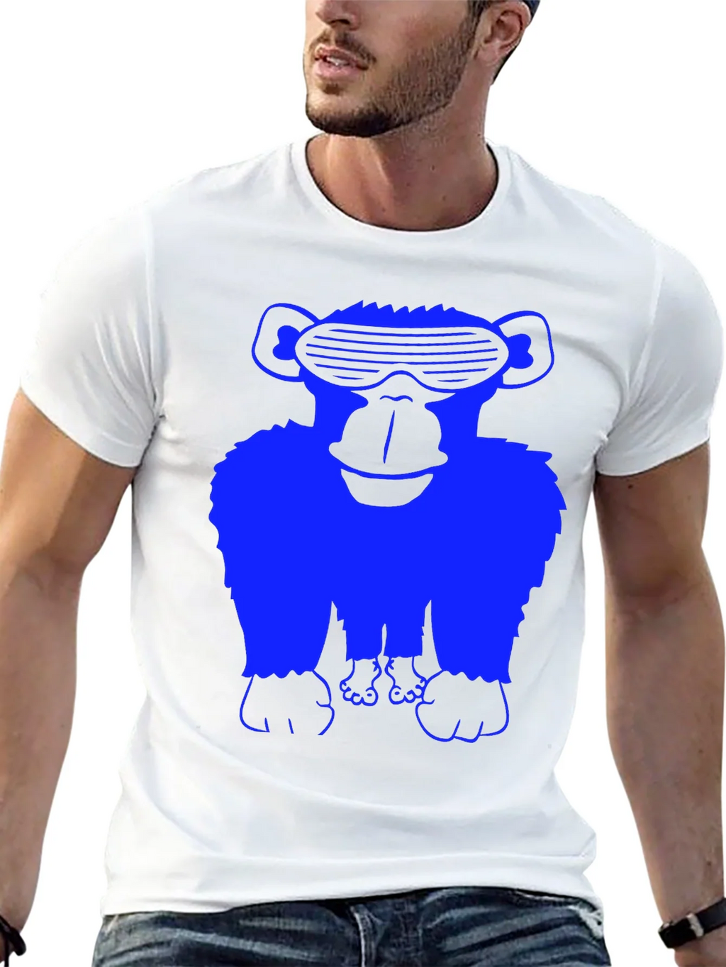 Cool Ape Graphic T-Shirt - Black product image 12