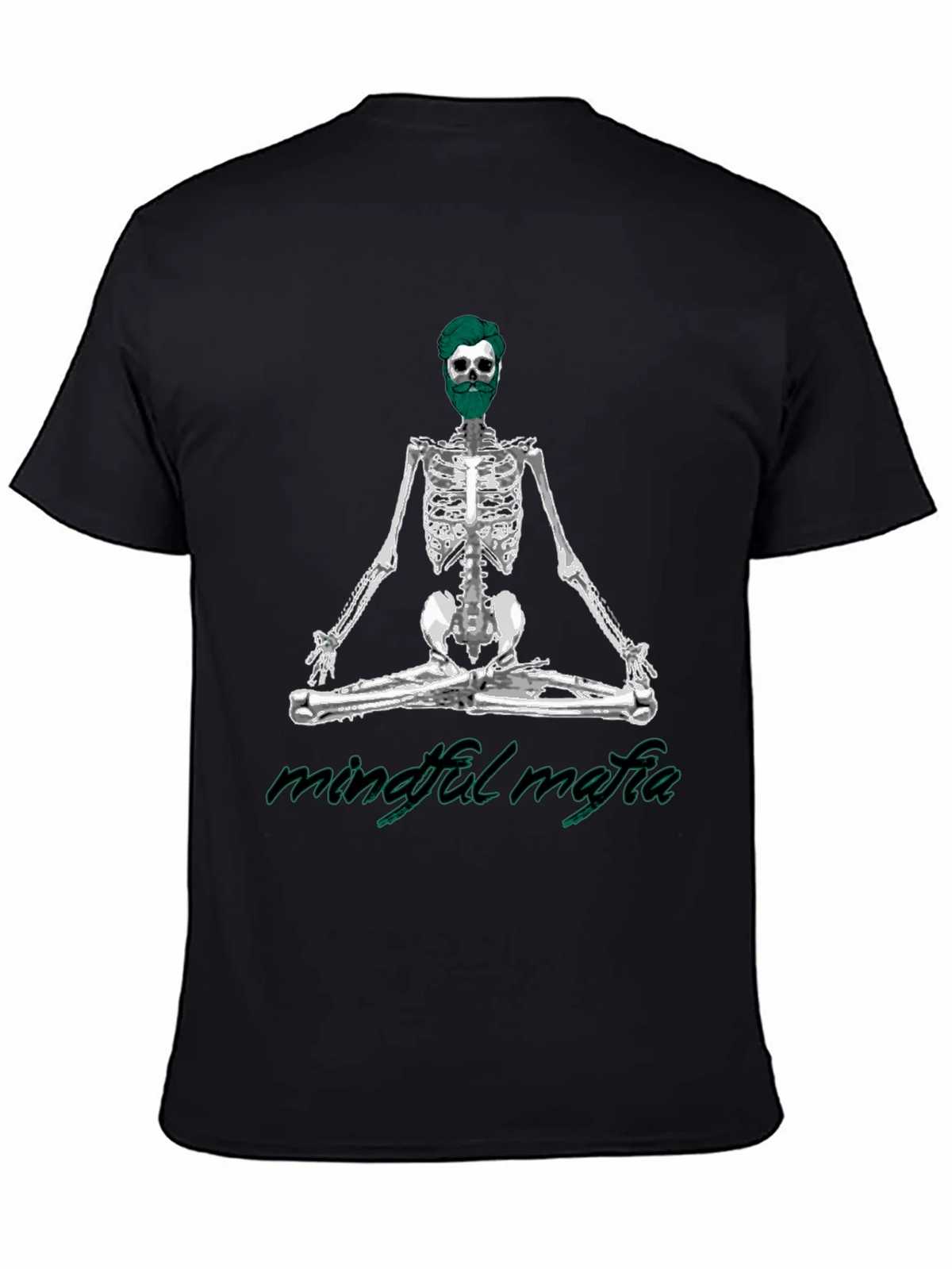 Mindful Mafia Skeleton Graphic Tee product image 4