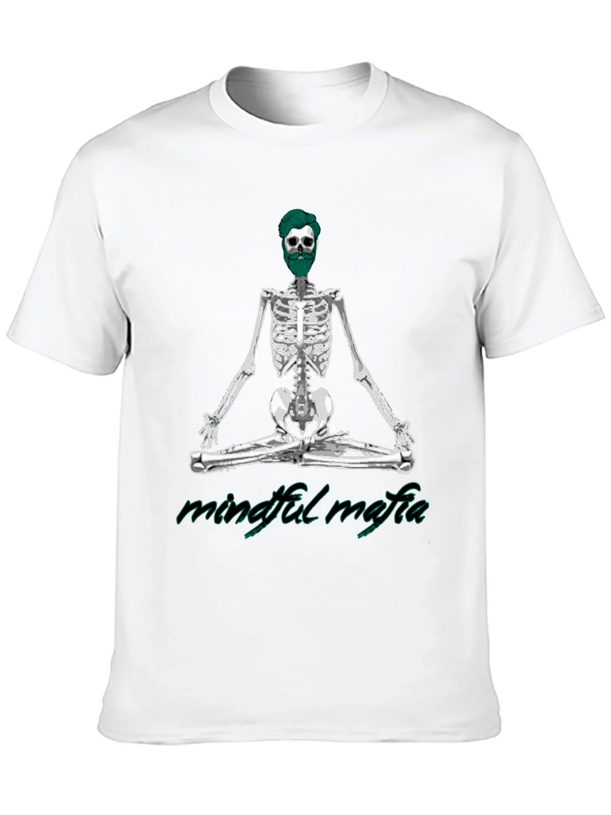 Mindful Mafia Skeleton Graphic Tee product image 9