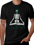 Mindful Mafia Skeleton Graphic Tee product image 1