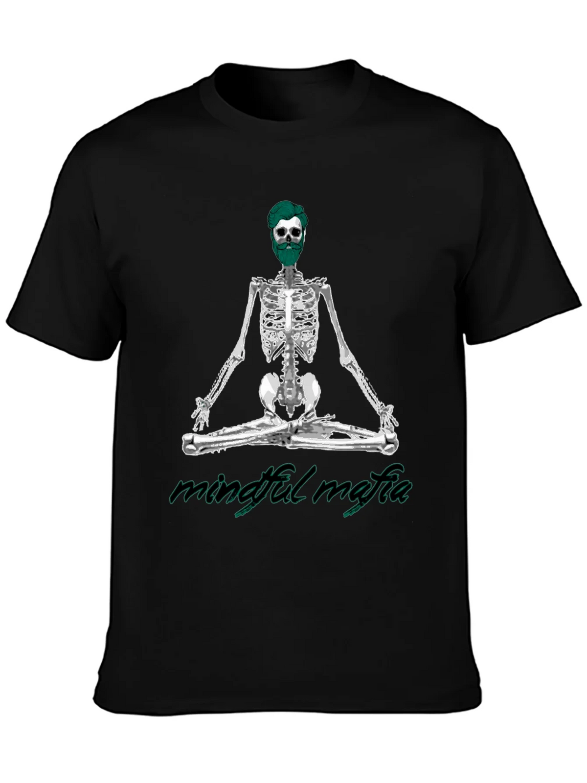 Mindful Mafia Skeleton Graphic Tee product image 3