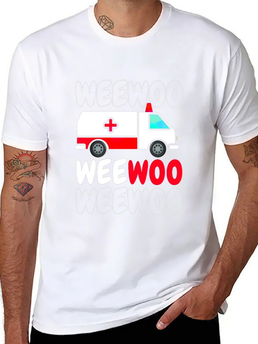 Wee Woo Ambulance Graphic Tee product image 6