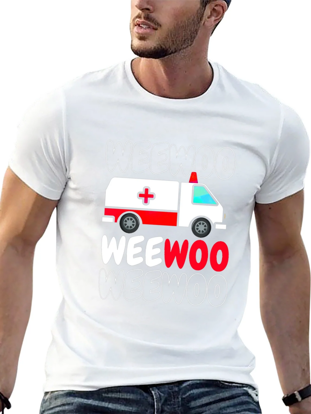 Wee Woo Ambulance Graphic Tee product image 11