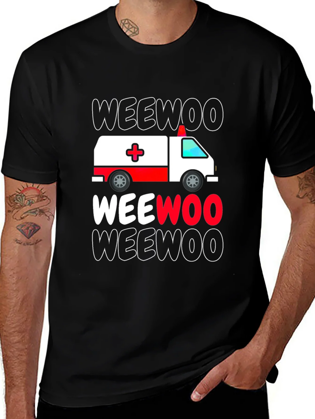 Wee Woo Ambulance Graphic Tee product image 1