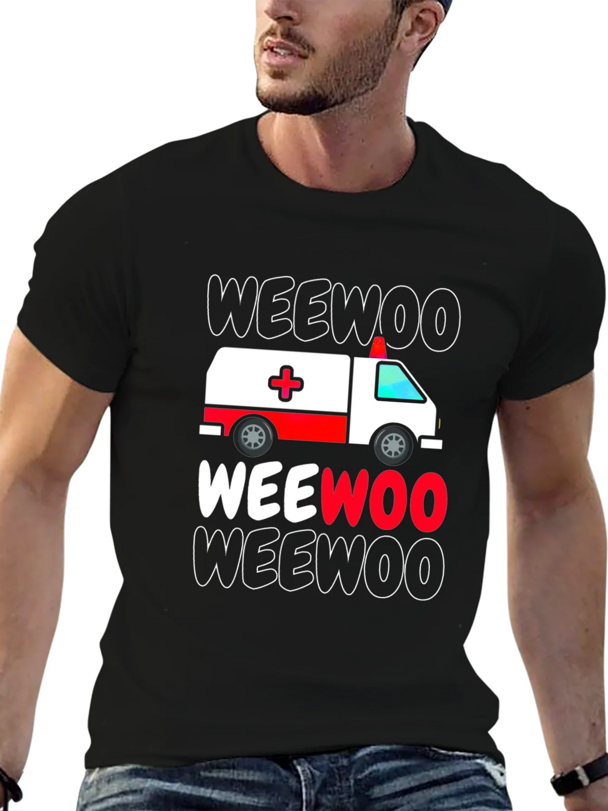 Wee Woo Ambulance Graphic Tee product image 5