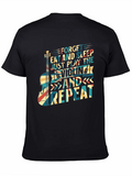 Violin Player T-Shirt Forget Eat Sleep Just Play Repeat product image 1