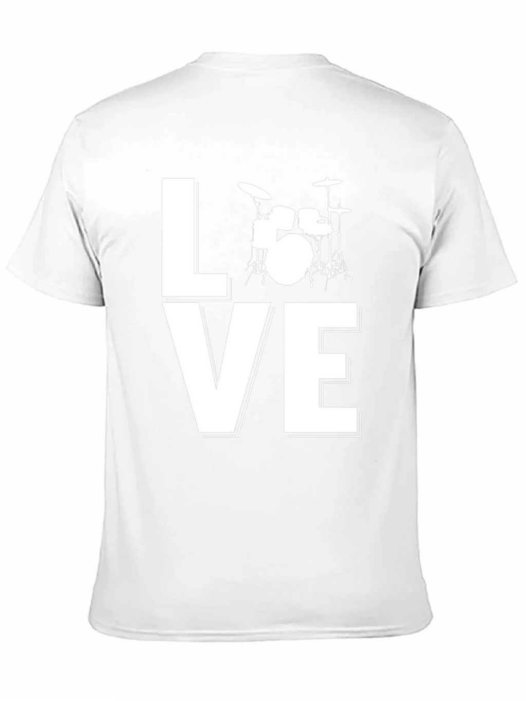 Love Drums Graphic Tee - Black Cotton Blend product image 7