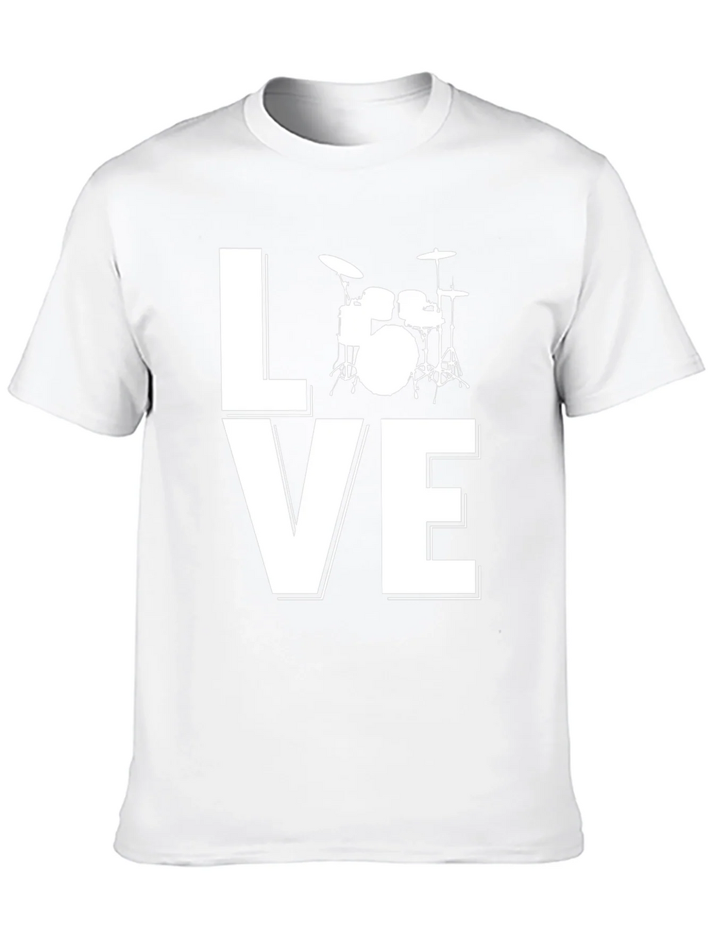 Love Drums Graphic Tee - Black Cotton Blend product image 6