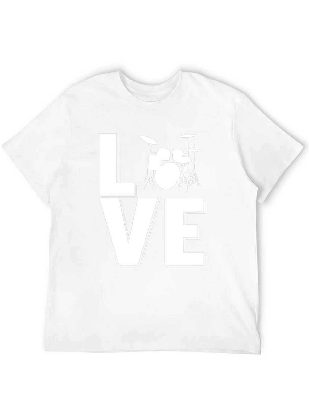 Love Drums Graphic Tee - Black Cotton Blend product image 8